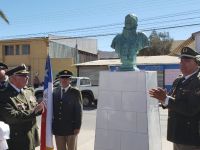 Bomberos de Diego de Almagro homenajearon a Álvaro Plaza Ramos