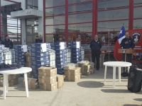 Presidente de Bomberos de Chile entregó material menor a bomberos del Maule
