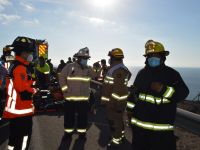 Colisión de alta energía con ocho lesionados movilizó a Bomberos de Iquique 