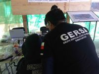 Grupo de Rescate Subacuático de Bomberos de Concepción y Ñuñoa se suman a búsqueda de kayakista en Aysén