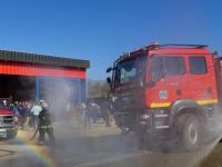 Bomberos de Caimanes reciben moderno cuartel y Carro Forestal 