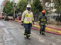 Incendio de Hospital San Borja ya se encuentra controlado