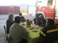 Bomberos de Alto Hospicio se reunieron con Diputado Galleguillos 