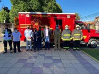 Cuarta Compañía de Loncoche recibe nueva unidad de rescate y traslado de personal