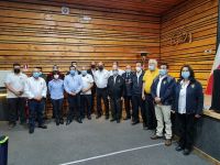 Presidente Nacional encabeza reunión del Consejo Regional de Bomberos de Los Ríos