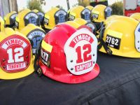 Duodécima Compañía de Bomberos de Temuco puso en servicio nuevo modelo de casco