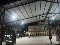 Primera Compañía de Bomberos de Pisco Elqui inauguró nueva Sala de Máquinas