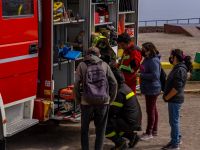 Bomberos de Alto Hospicio realizó exposición en “Parque Los Cóndores”