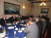 Cena de camaradería ofreció Bomberos de Valparaíso al Presidente Nacional