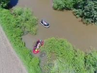 GERSA de Angol encuentra cuerpo de hombre cuyo vehículo cayó a un río en Cañete