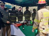 Presidente de Bomberos participó en presentación del Plan Nacional de Prevención y Combate de Incendio Forestales de CONAF