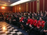 Tres bomberos de La Araucanía recibieron homenaje de la Logia Masónica