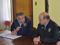 Presidente Nacional de Bomberos visitó Cuerpo de Bomberos de Zapallar