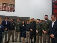 Autoridades de Bomberos participaron de reunión con Intendenta Karla Rubilar