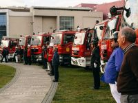 Cuerpos de Bomberos de la Región del Biobío recibieron nuevos carros