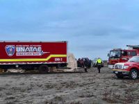 Equipos GERSA de Bomberos recuperaron a persona desaparecida en embalse Convento Viejo