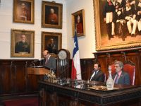 Presidente Nacional expuso funcionamiento de la institución ante el Directorio del Cuerpo de Bomberos de Santiago