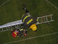 Bomberos de Iquique realizó brillante ejercicio demostrativo