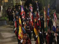 Bomberos de Iquique realizó tradicional romería en homenaje a las Glorias Navales
