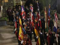 Bomberos de Iquique realizó tradicional romería en homenaje a las Glorias Navales