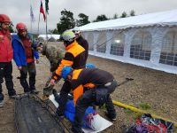 Cuerpo de Bomberos de Puerto Aysén organizó curso de Rescate Agreste