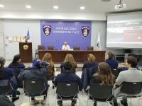 Presidente Nacional de Bomberos de Chile inauguró Comisión de Género