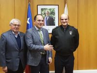 Bomberos de Chile fortalece alianza con el CORE de Los Ríos
