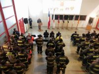 Cuerpo de Bomberos de Linares conmemoró Día Nacional en cuartel de la Primera Compañía
