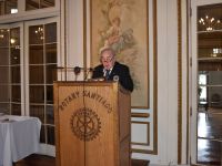 Presidente Nacional participó en homenaje del Rotary Club de Santiago