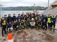 Grupo GERSA del Cuerpo de Bomberos de Dalcahue realizó ejercicio de acreditación