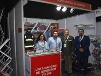 Bomberos de Chile presente en inauguración de Feria SeguridadExpo 2019