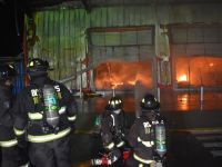 Incendio en Supermercado Central Mayorista de Rancagua