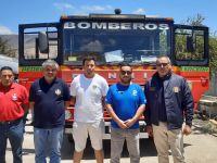 Décima Tercera Compañía de Valparaíso realizo donación a Bomberos de Petorca