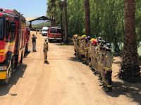 Alarma de incendio forestal en sector La Pataguilla
