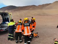 Bomberos de Iquique rescató a parapentista en el sector de Palo Buque