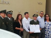 Bomberos de María Elena reciben dos nuevas camionetas para atender emergencias