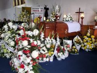 El aprecio de la ciudad de Cabrero se expresó en el funeral del Mártir Institucional Iván Valdés Aedo